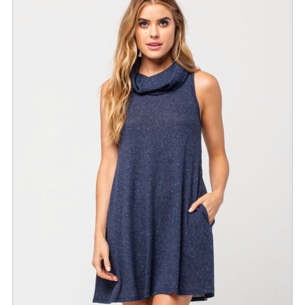 Socialite Cowl Neck Sweater Dress Size XS